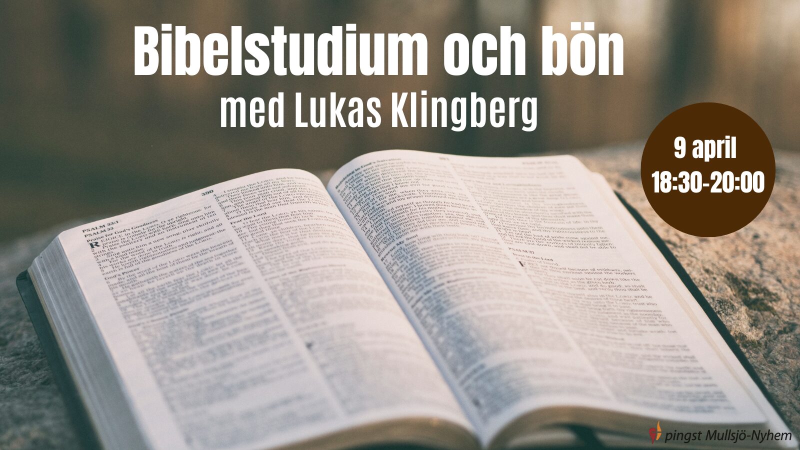 Bibelstudium och bön